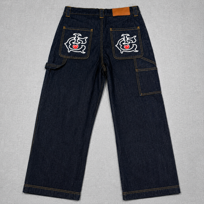 [New] Billionaire Boys Club BBC x IceCream Double Knee Jeans