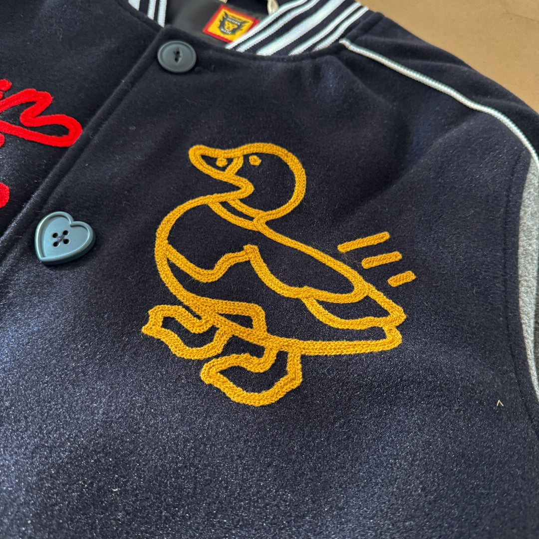 [New] Human Made 'Duck' Wool Varsity Jacket