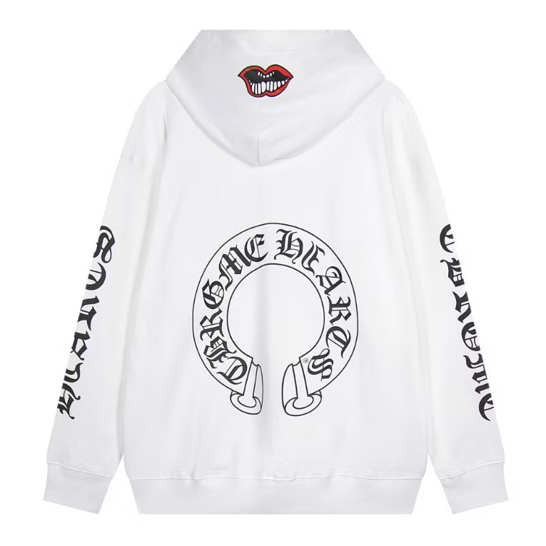 [New] Chrome Hearts ‘Lips’ Pull Over Hoodie