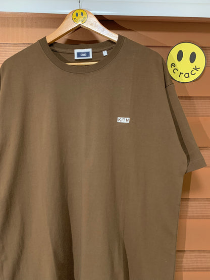 Kith Basic Logo Tee (Brown)