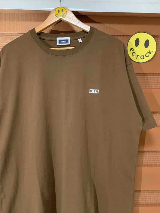 Kith Basic Logo Tee (Brown)