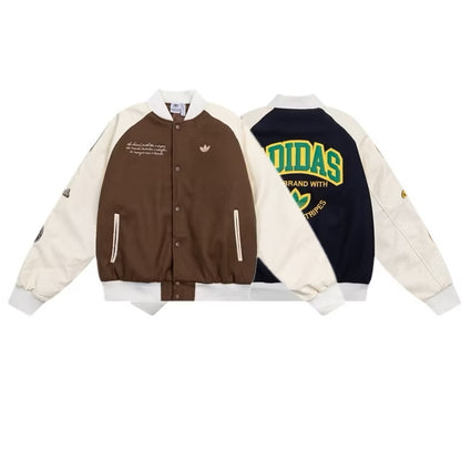 [New] Adidas College Varsity Jacket
