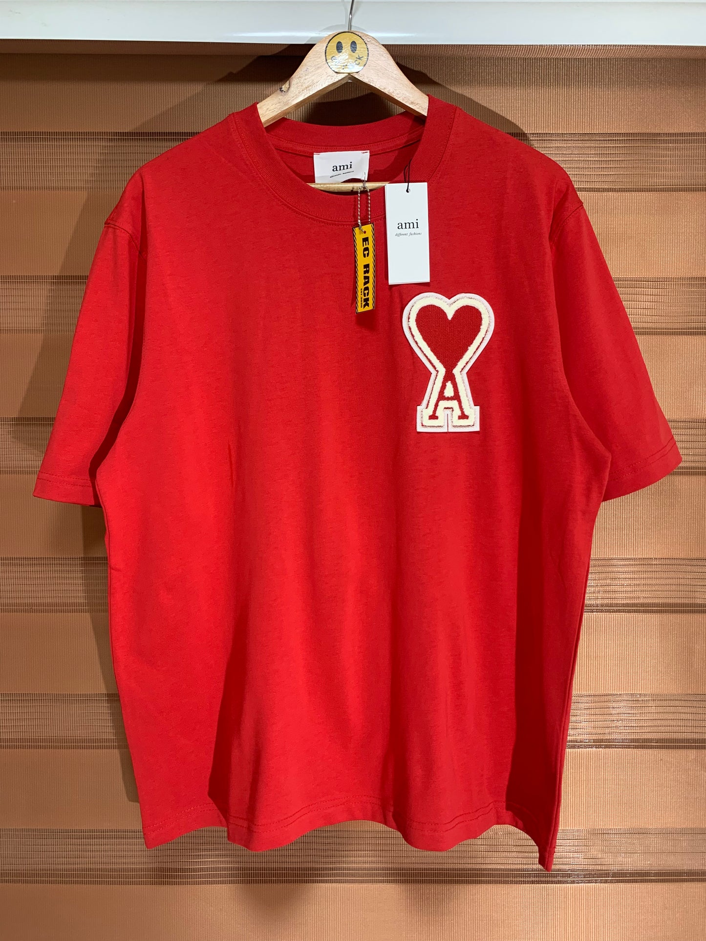 Ami Heart Logo Tee (Red)