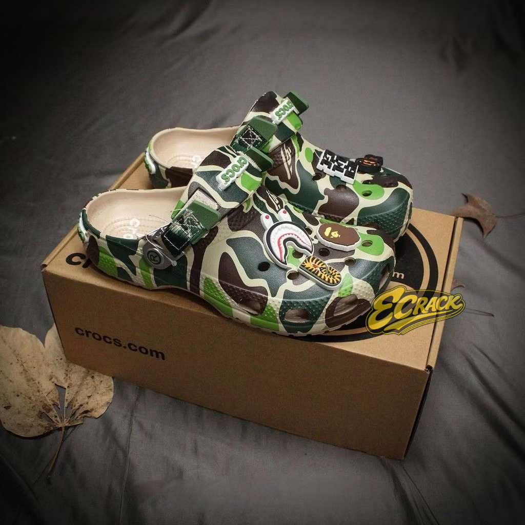 [New] Crocs x Bape Clogs