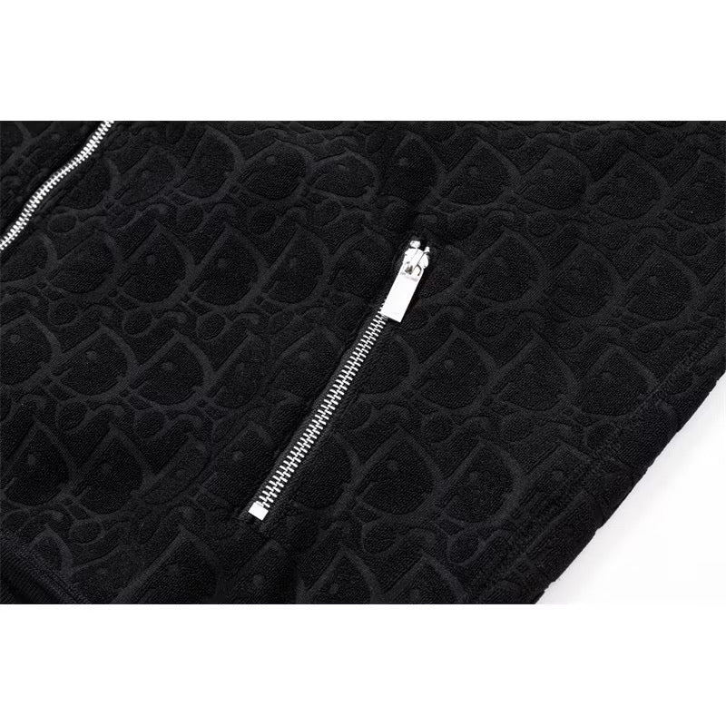 [New] Dior Oblique Zip Up Hoodie