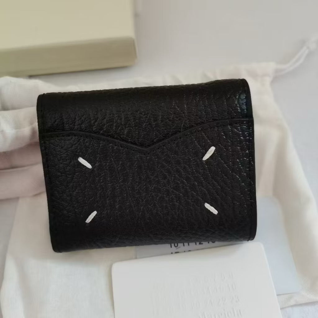 [New] Maison Margiela Tri Fold Card Holder Wallet