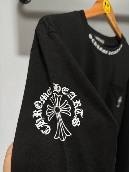 [New] Chrome Hearts Pocket Longsleeve Tee