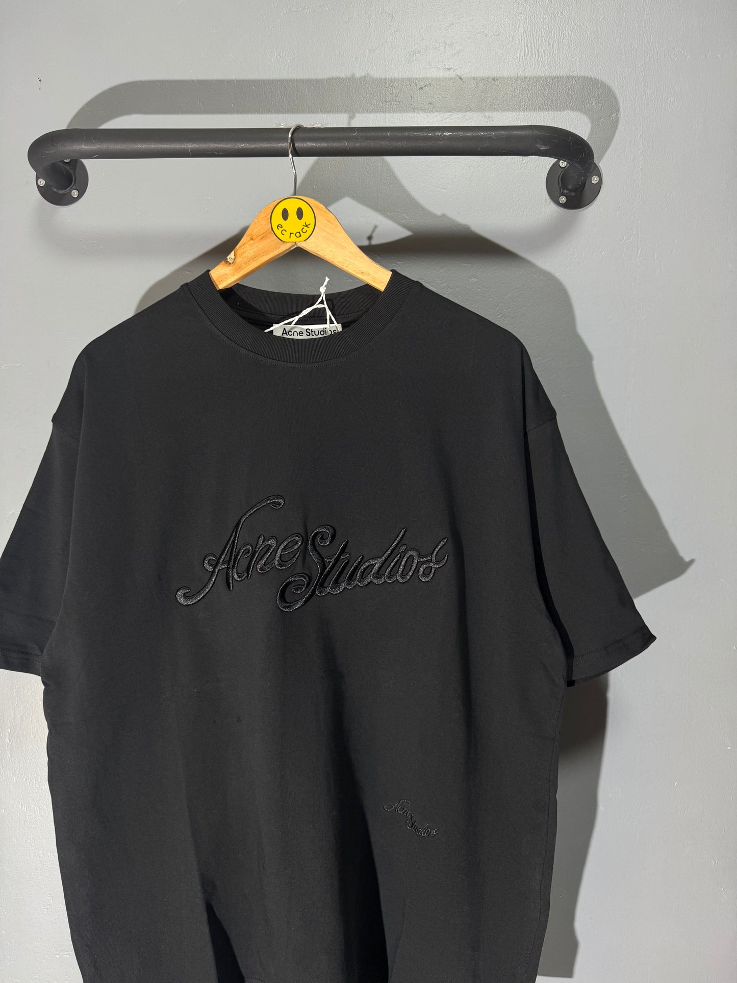 [New] Acne Studios Embroidered Logo Tee