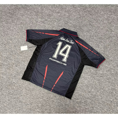 [New] Aime Leon Dore x Porsche Turbo Team Jersey Tee