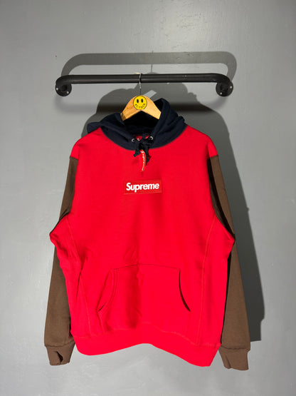 [New] Supreme Box Logo Multicolor Hoodie