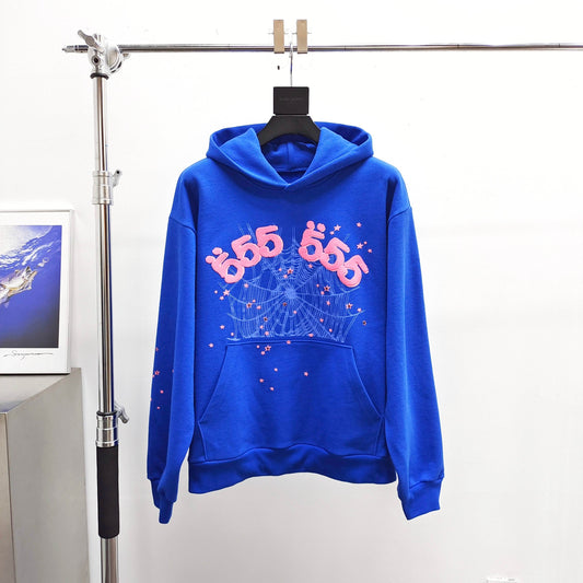[New] SP5DER Hoodie (Blue)