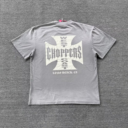 [New] West Coast Choppers Vintage Tee (Gray)