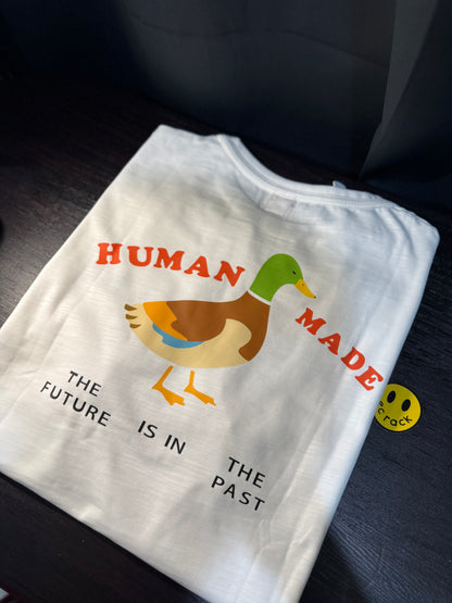 [New] Human Made Dry Alls ‘Duck’ Tee (White)