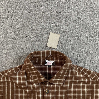 [New] Mertra Checkered Boxy Crop Polo