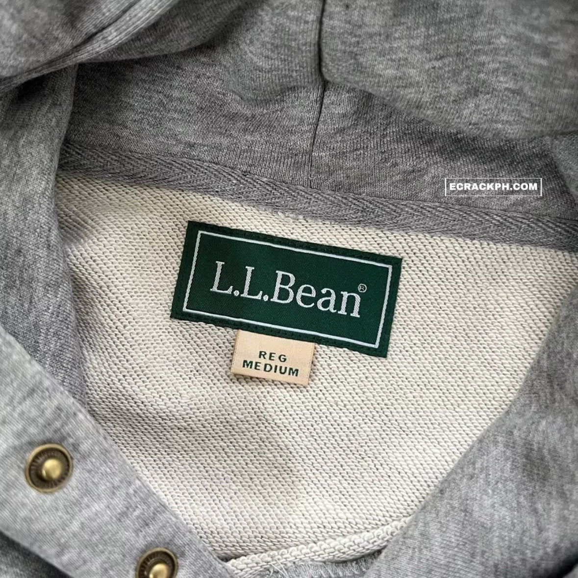 [New] LL Bean Box Logo Hoodie