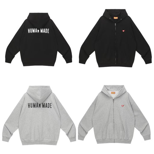 [New] Human Made Classic Zip Up Hoodie