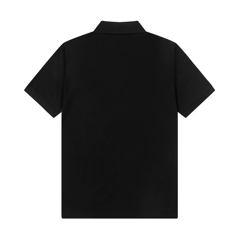 [New] Prada Pique Half Zip Polo Shirt
