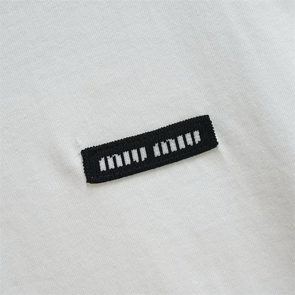 [New] MiuMiu Basic Logo Tee