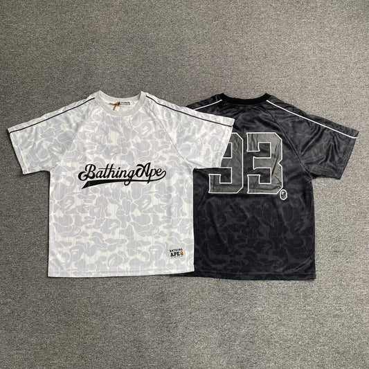 [New] Bape ‘93’ Football Jersey Tee