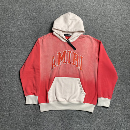 [New] Amiri Appliquéd Logo 2 Tone Hoodie