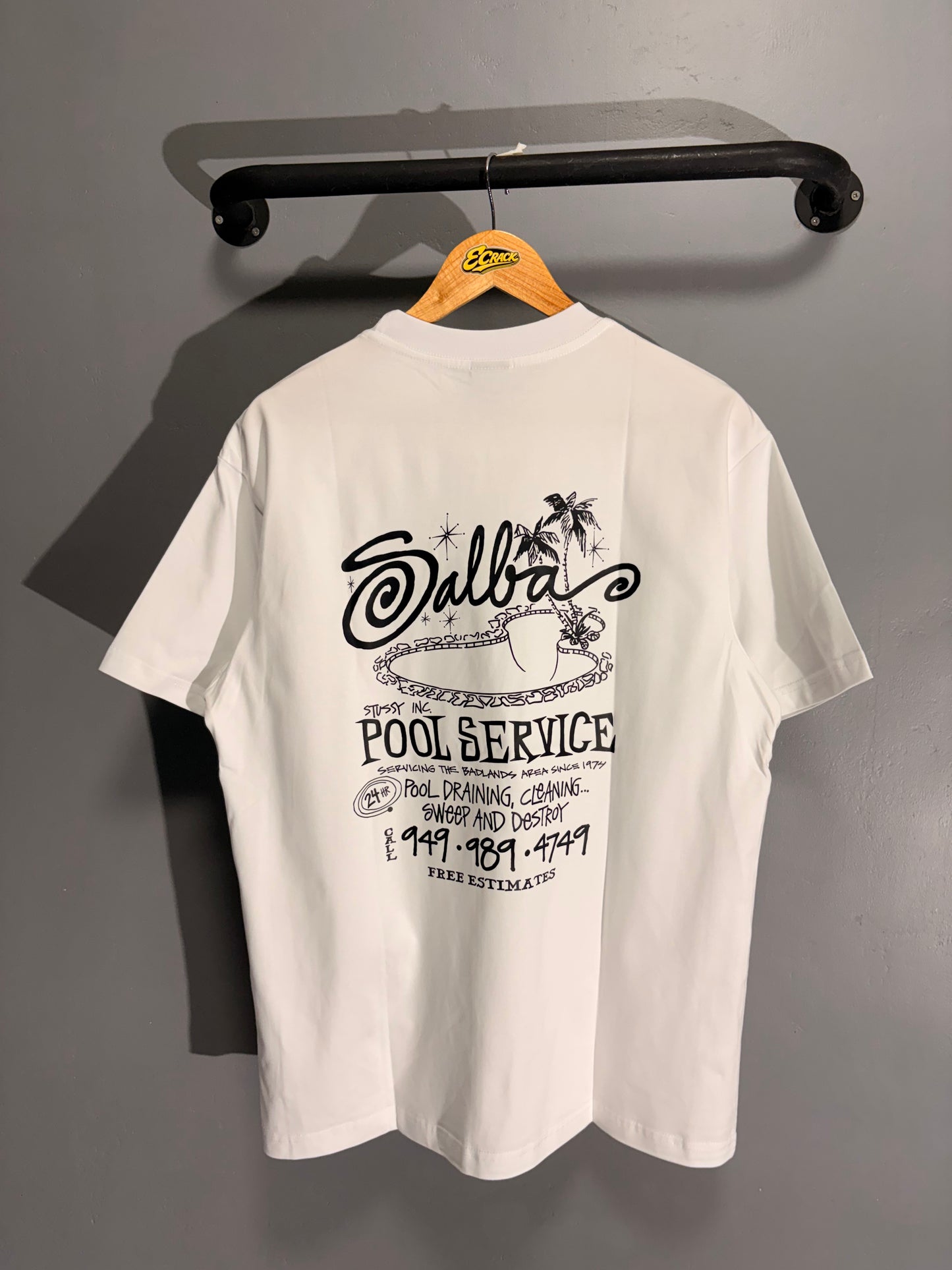 [New] Stussy 'Salba' Graphic Tee (White)