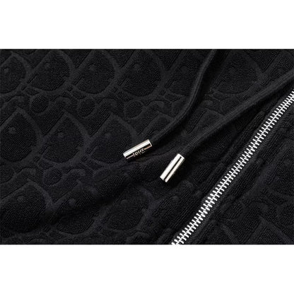 [New] Dior Oblique Zip Up Hoodie