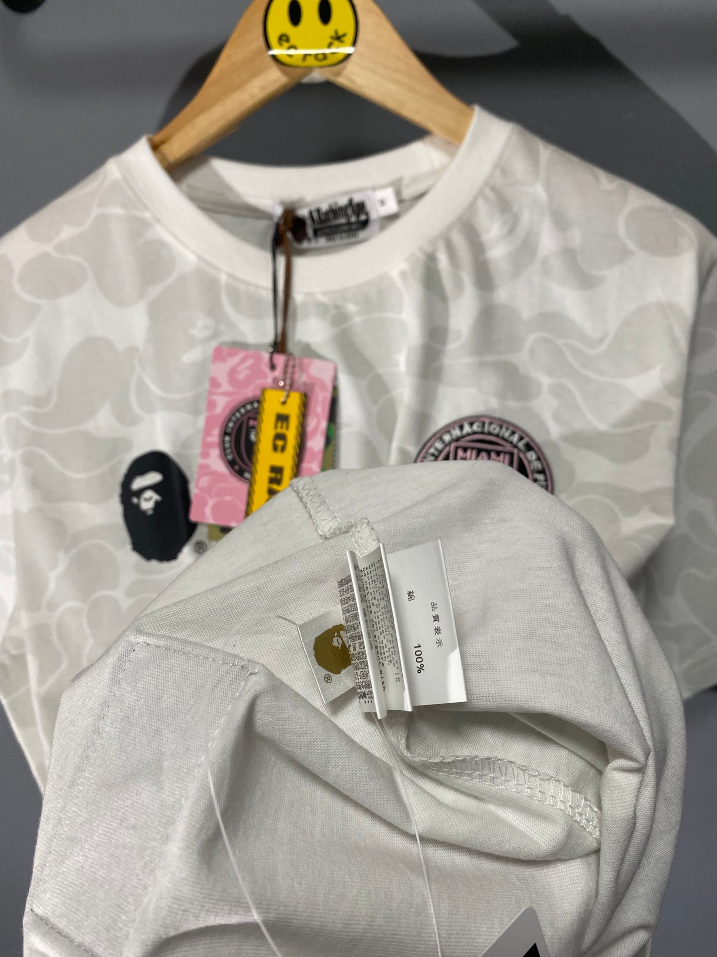 Bape Camou Tee (White)