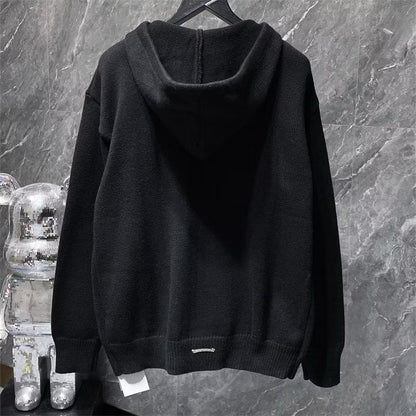 [New] Chrome Hearts 'Hollywood' Knitted Hoodie