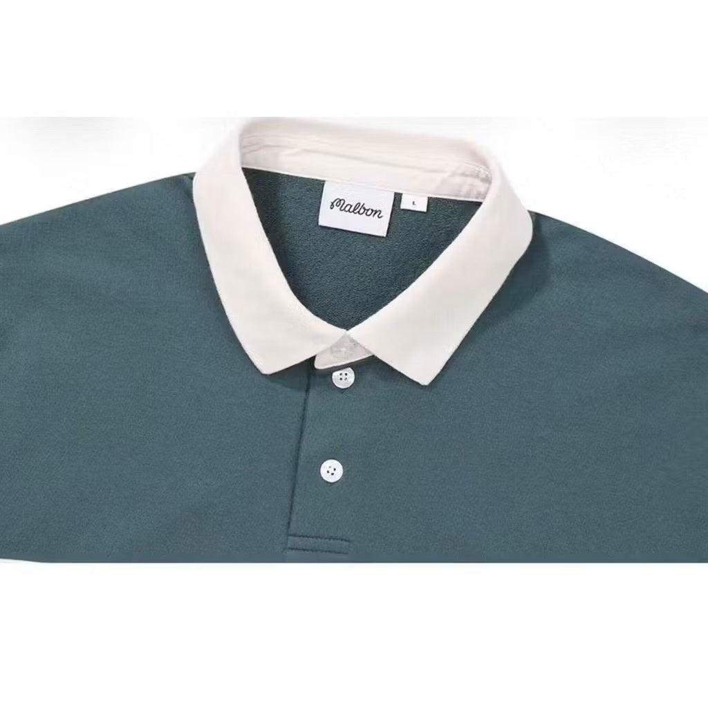 [New] Malbon Rugby Longsleeve Sweater