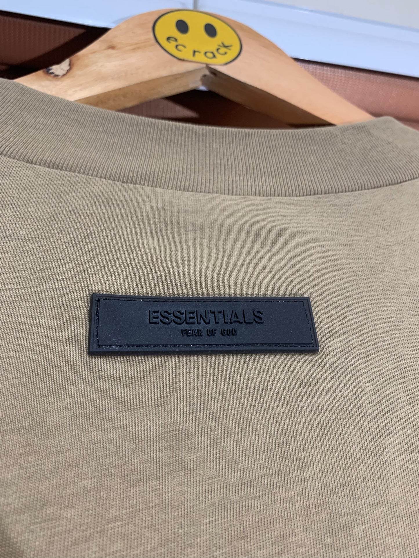 Essentials Fear of God Logo Tee (Oak)