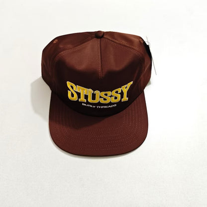 [New] Stussy Burly Threads Snapback Cap