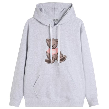 [New] Marithe Francois Girbaud ‘Bear’ Pullover Hoodie