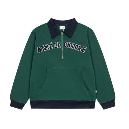 [New] Aime Leon Dore Quarter Zip Sweater