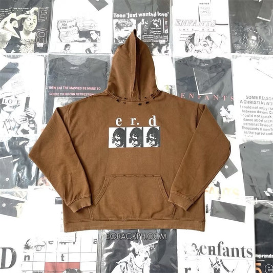 [New] Enfants Riches Deprimes Distressed  ‘Louise’ Hoodie