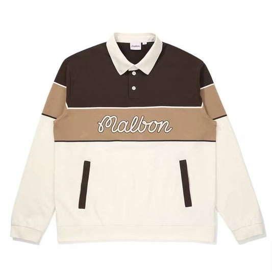 [New] Malbon Rugby Longsleeve Sweater