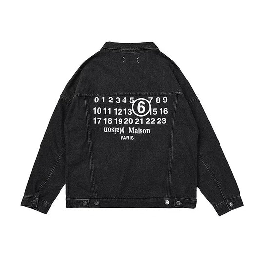 [New] Maison Margiela Black Denim Jacket