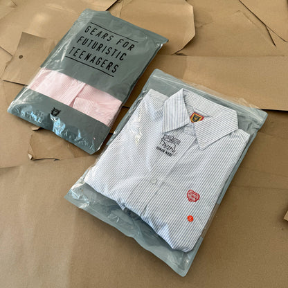 [New] Human Made Pinstripe Buttondown Polo Longsleeve