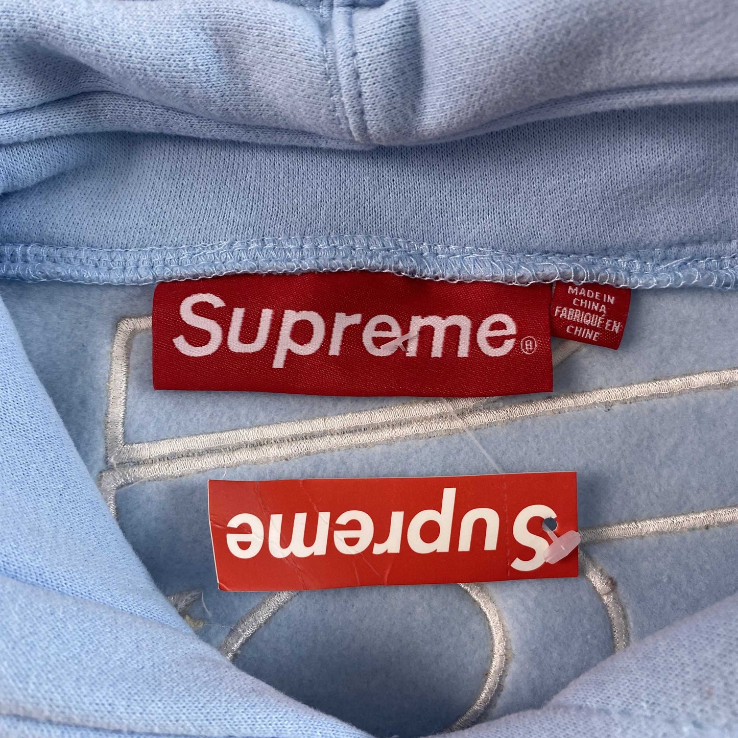 [New] Supreme Satin Applique Hoodie