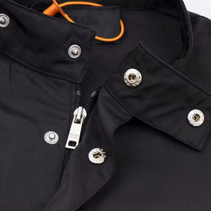 [New] Prada Nylon Button Jacket