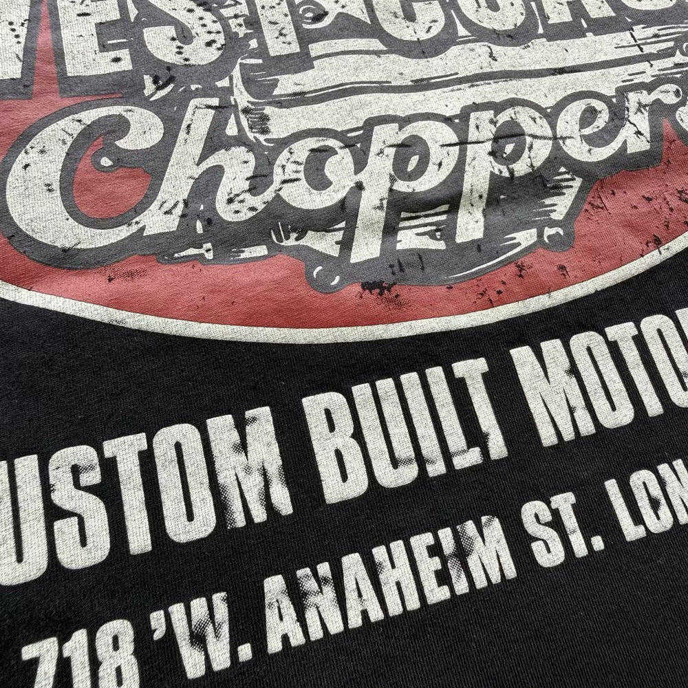 [New] West Coast Choppers "Fabrication" Vintage Tee