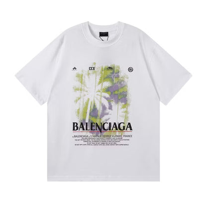 [New] Balenciaga Palm Tee Graphic Tee