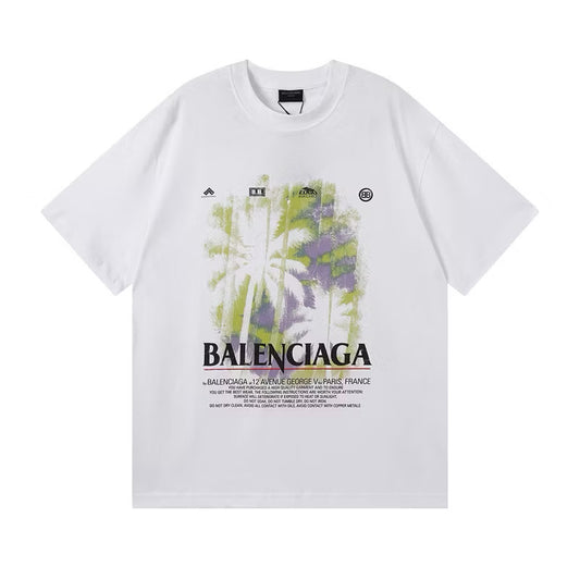 [New] Balenciaga Palm Tee Graphic Tee