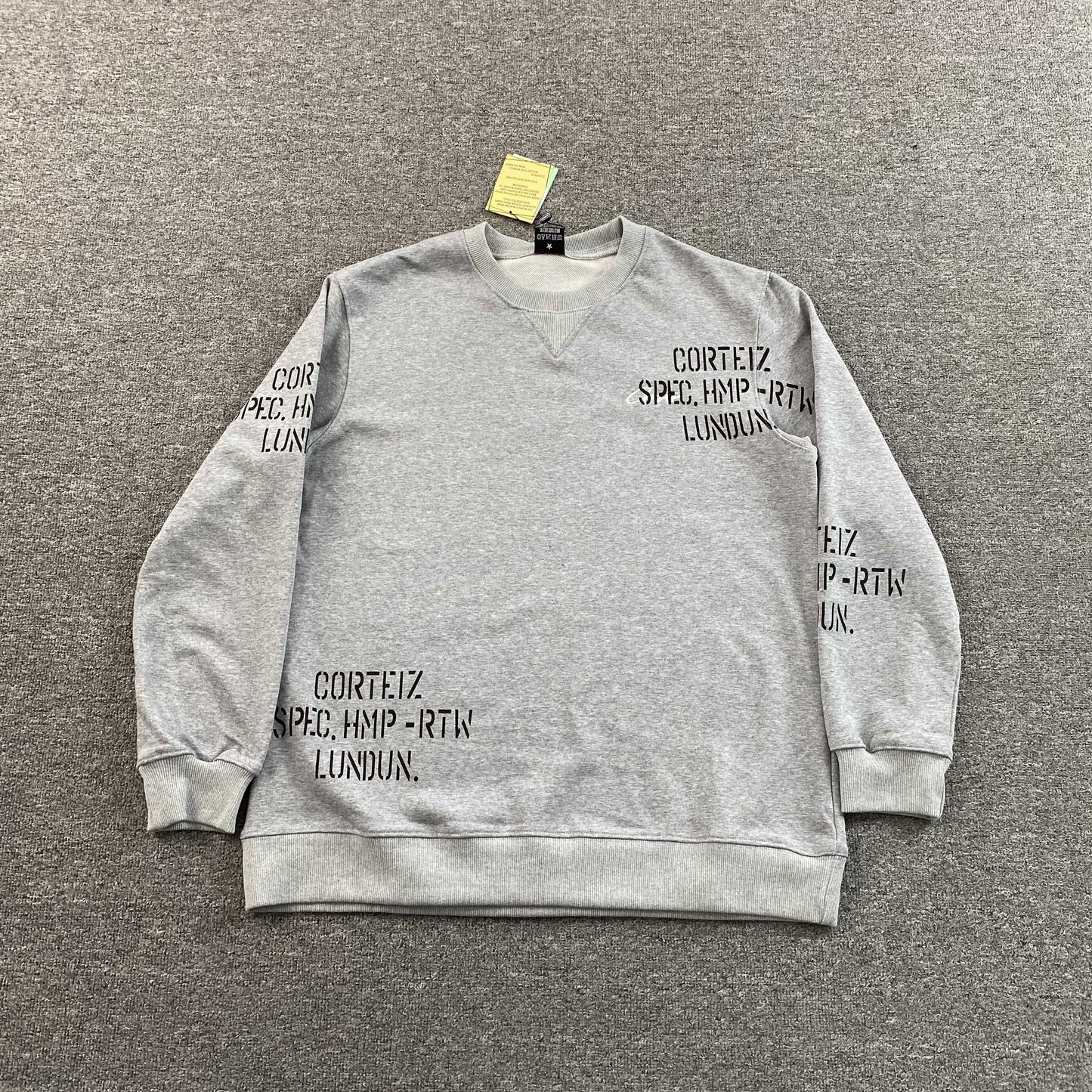 [New] Corteiz RTW Lundun Sweatshirt (Gray)