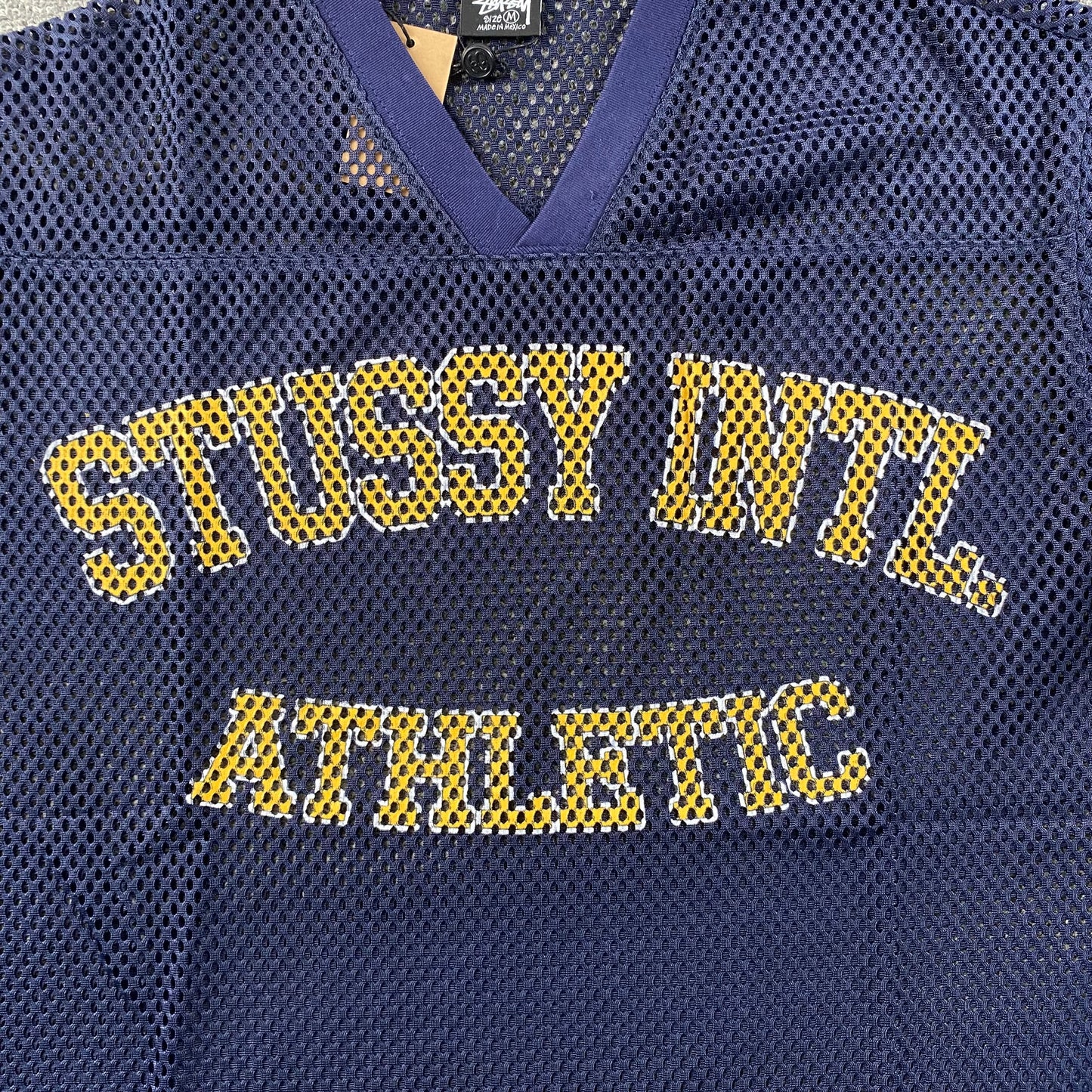 [New] Stussy Athletic Mesh Jersey Tee