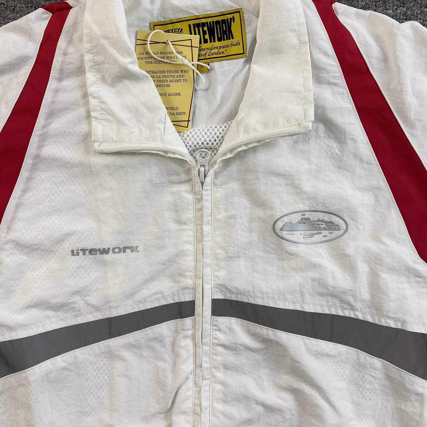 [New] Corteiz Gradient Lightwork Track Jacket