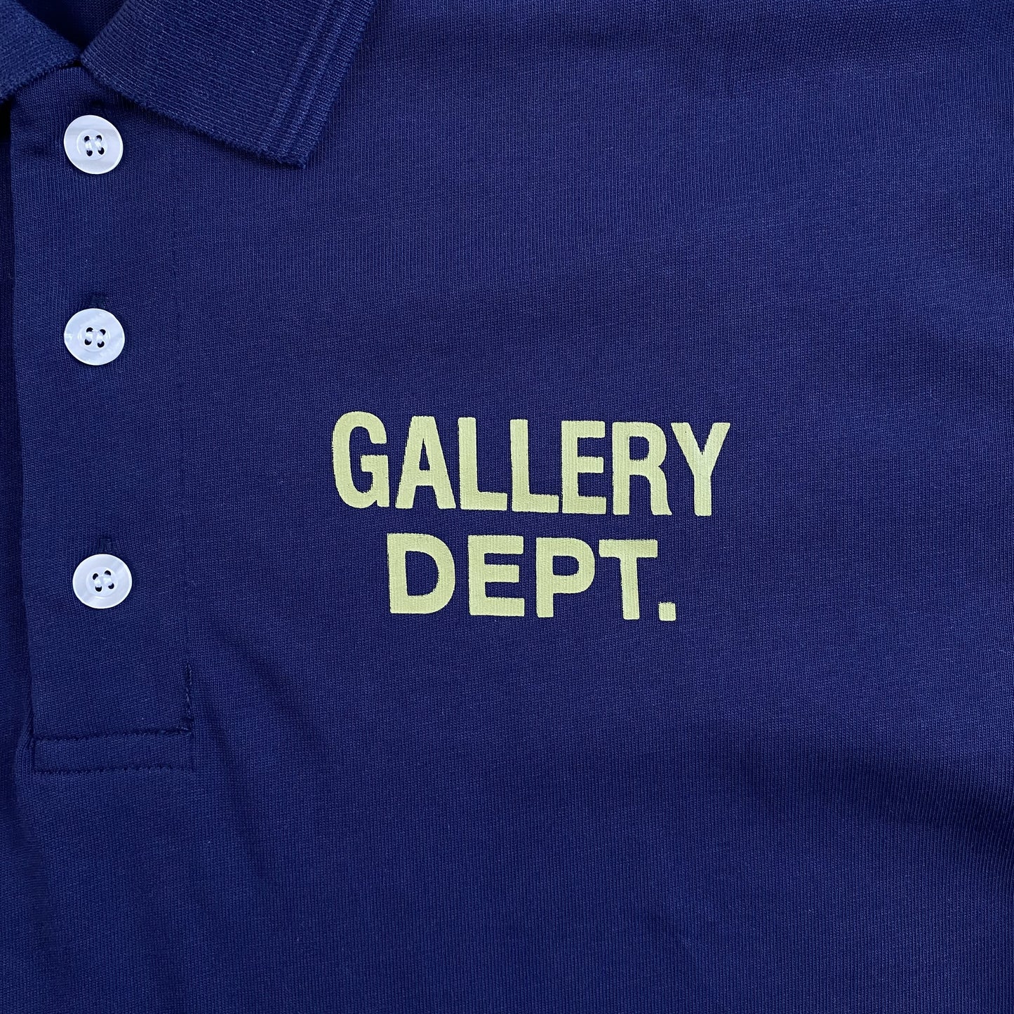 [New] Gallery Dept Button Polo Shirt