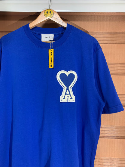 Ami Heart Logo Tee (Blue)