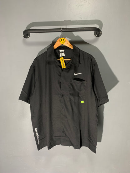 [New] Nike Swoosh Polo (Black)