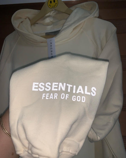 Essentials Fear of God 3D Applique Hoodie