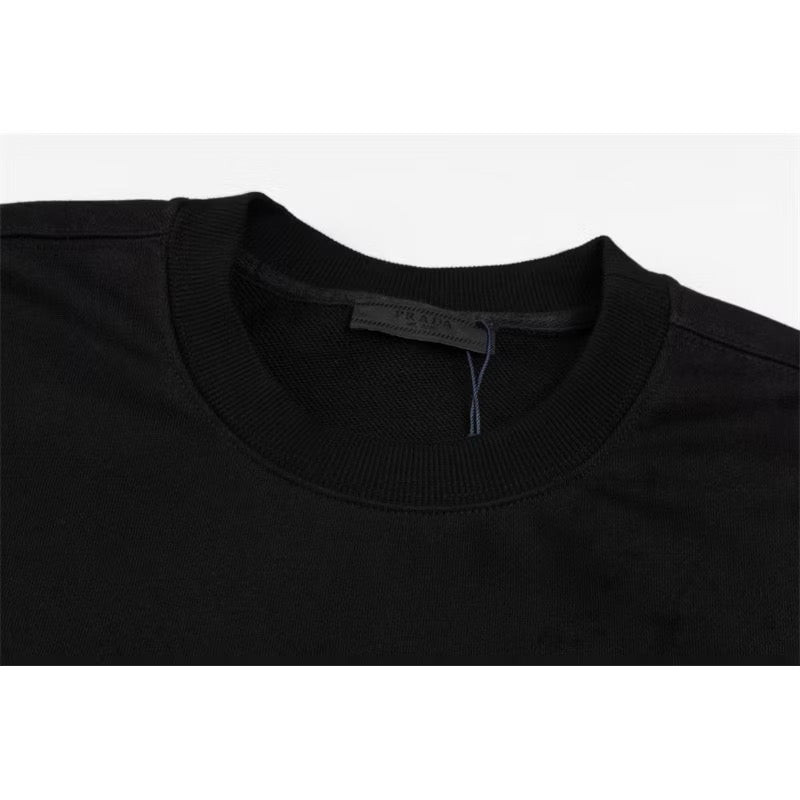 [New] Prada Embroidered Logo Sweatshirt